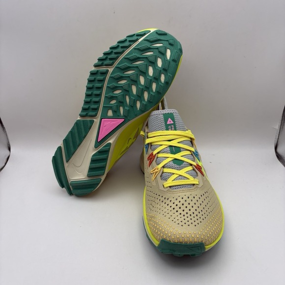 Nike React Pegasus Trail 4 Running Womens Size 6.5/Mens 5 Team Gold DJ6159-700